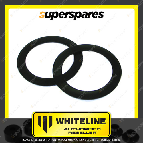 Whiteline Rear Spring Pad Upper Bush 4mm W71473 for VAUXHALL CARLTON MK1 E1 E2