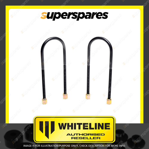 Whiteline Rear Spring u bolt kit for FORD COURIER PC PD Premium Quality