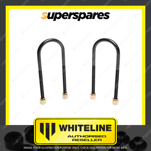 Whiteline Rear Spring u bolt kit for ISUZU RODEO KB KBD Series 1972-1988