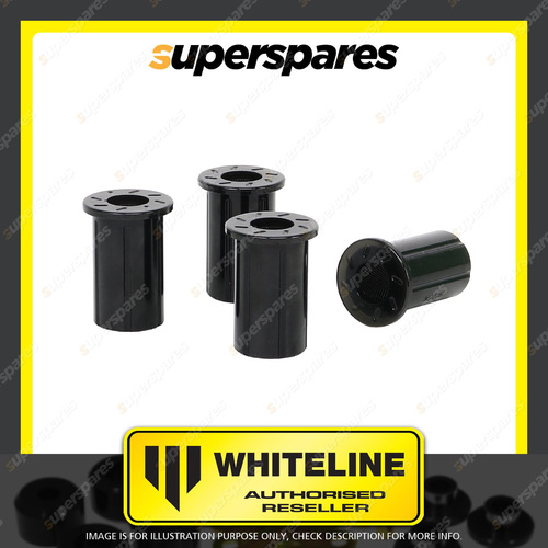 Whiteline Rear Spring Shackle Bushing for Isuzu D-MAX TFR TFS 3.0L Ute 2019-On
