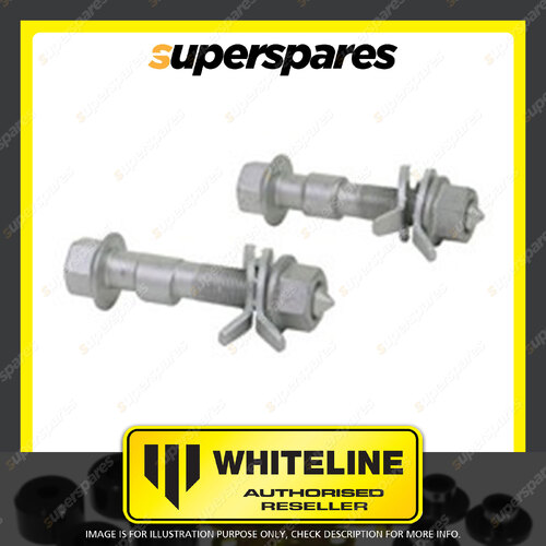 Whiteline Front Camber Adjusting Bolt Kit for Suzuki Grand Vitara JBJT 2005-2015