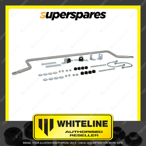 Whiteline Rear Sway Bar-22mm Non Adjustable for Toyota Echo Yaris P10 Vitz XP10