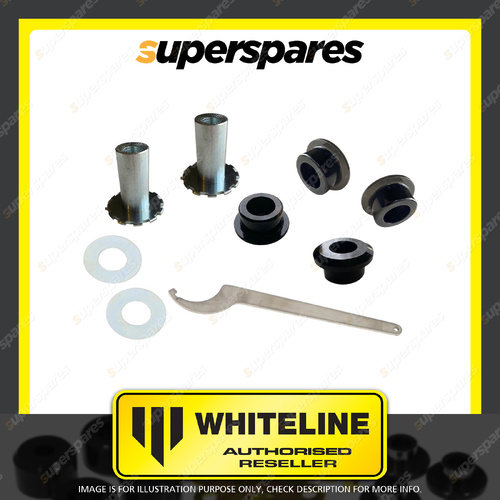 Whiteline Front Lower Inner Front Bushings Offset Kit for Audi A3 8V 8Y Q2 GA