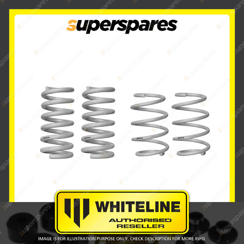 Whiteline Front and Rear Coil Springs - Lowered for Ford Mustang FM FN S550