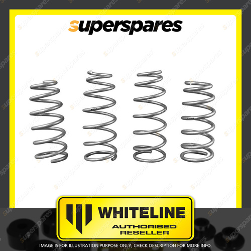 Whiteline Front and Rear Coil Springs - Lowered for Tesla Model 3 5YJ3 AWD 17-On