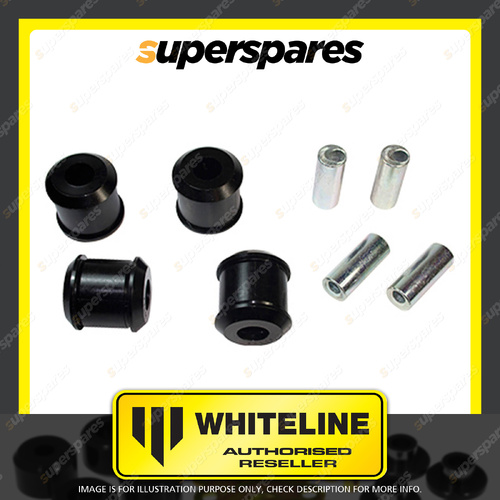 Whiteline Front Radius Arm To Differential Bush Kit-Offset for Suzuki Jimny A6G