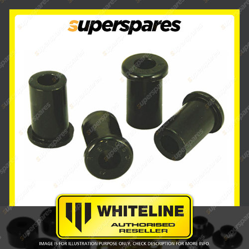 Whiteline Rear Leaf Spring Shackle Bushing Kit for Mitsubishi Triton MV 2023-On