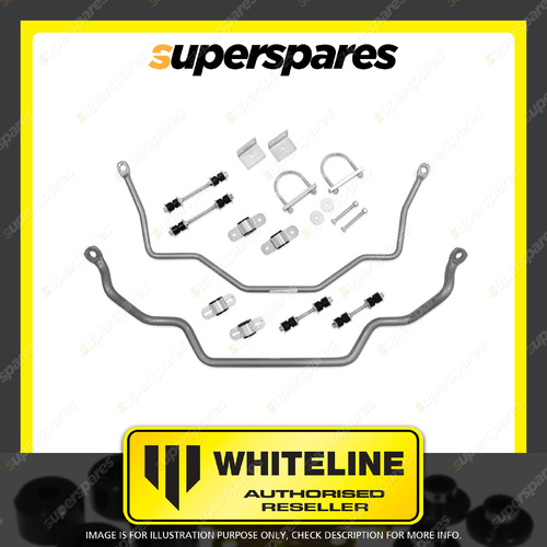 Whiteline Front Rear Sway Bar - Vehicle Kit for Ford Fairmont Falcon XR XT XW XY