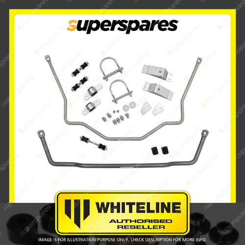 Whiteline Front Rear Sway Bar - Vehicle Kit for Holden H Series HK Monaro HT HG