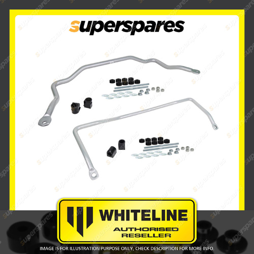 Front Rear Sway Bar Vehicle Kit for Holden Commodore Calais VB VC VH VK VL 84-88