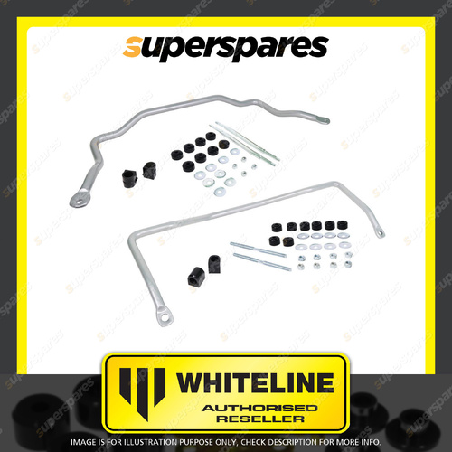 Whiteline Front and Rear Sway Bar - Vehicle Kit for Toyota Lexcen VN VP 87-93