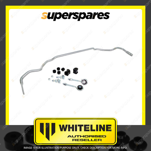 Whiteline Rear Sway Bar 18mm 3 Point Adjustable for Toyota Corolla E80 E82 85-89