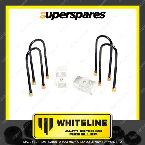Whiteline Rear Lowering Block - Kit for Toyota HiAce 200 Series 2005-2019 2"