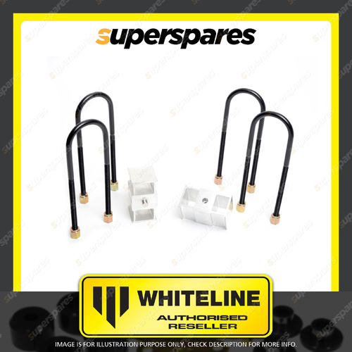 Whiteline Rear Lowering Block - Kit for Toyota HiAce 200 Series 2005-2019 2.5"