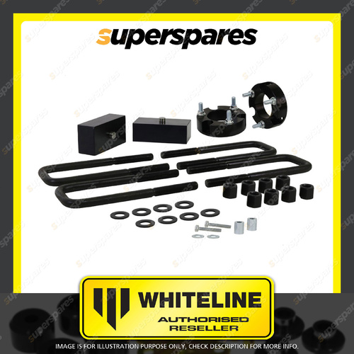Whiteline Front and Rear Lift Kit Spacer Block for Isuzu D-Max TFS 4WD 2012-2020