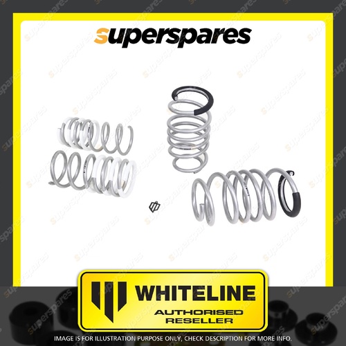 Whiteline Front and Rear Coil Springs - Lowered for Abarth 500 595 695 312 07-On