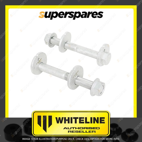 Whiteline Front Control Arm Lower - Inner Camber Bolt Kit for Nissan Navara D40