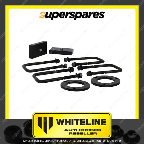 Whiteline Front and Rear Lift Kit Spacer Block for Mitsubishi Triton L200 ML MN