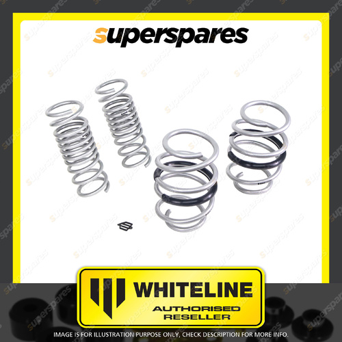 Whiteline Front and Rear Coil Springs - Lowered for Subaru WRX VB Sedan 22-on