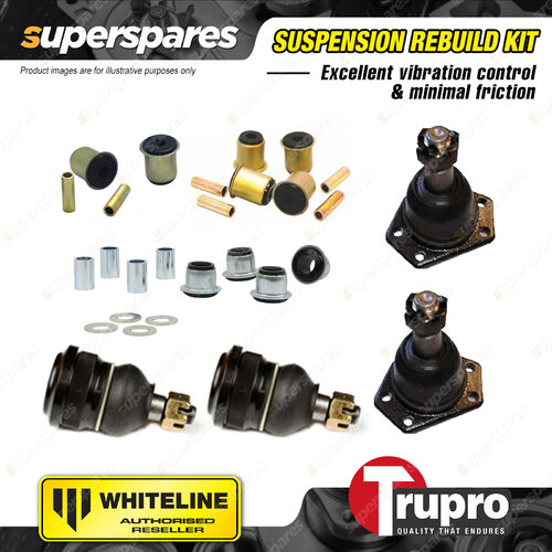 Whiteline Lower & Upper Control Arm Bush + Ball Joint for Holden Torana LH LX UC