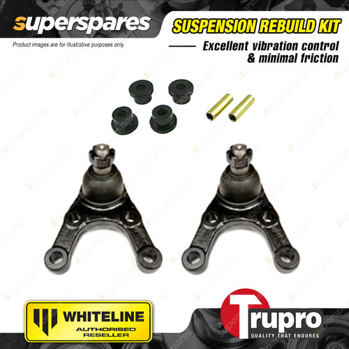 Lower Control Arm Bush + Trupro Lower Ball Joint for Mitsubishi L200 MA MB MC MD