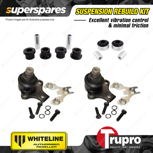 Lower Control Arm Bush + Trupro Lower Ball Joint for Seat Ibiza MK4 6J 2009-2017