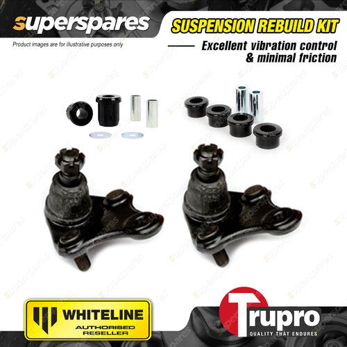 Lower Control Arm Bush + Trupro Lower Ball Joint for Toyota Rav 4 SXA 10 11 16