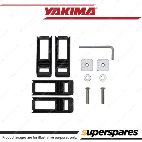 Yakima HD 4 Packers Black Provides 15 mm Extra Height Roof Rack Accessories