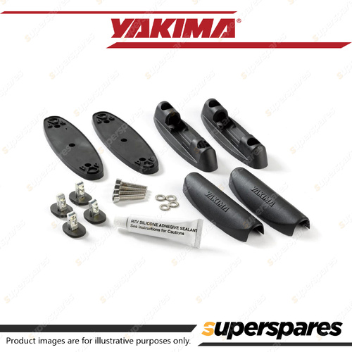 2 x Yakima Landing Pad 7 - SkyLine Leg Mounting Accessory Roof Rack