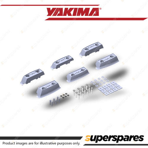 Yakima LockNLoad Fixed Point Kit 3Bar - Black Height 8cm Length 37cm