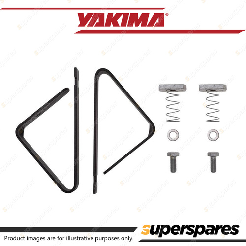 Yakima Load Stop - Solid Steel Brackets Black Powder Coated Easy Mount