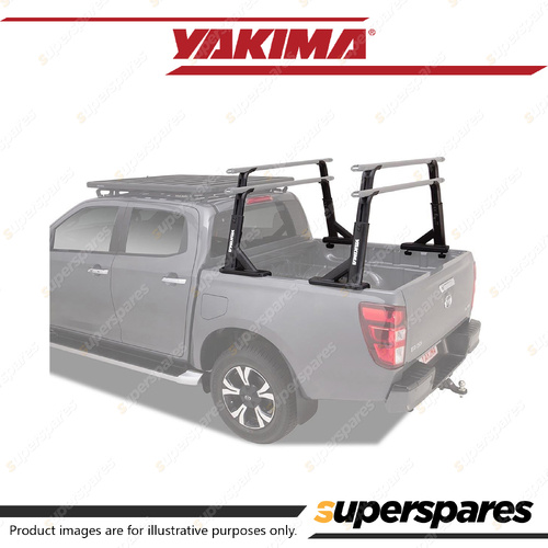 Yakima OverHaul HD Adjustable Height Heavy Duty Truck Bed Rack Aluminium