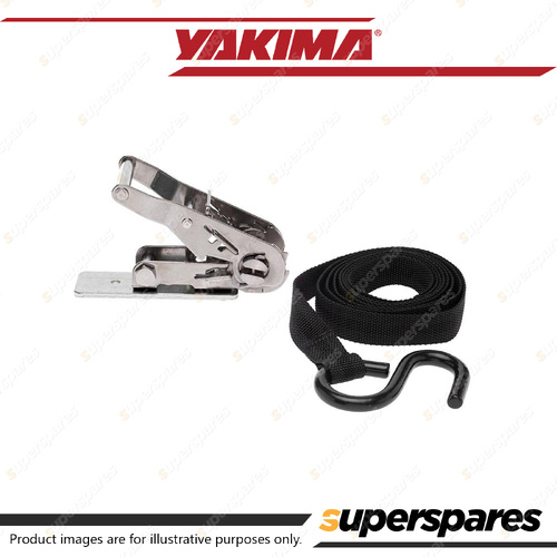 Yakima Ratchet Grab - Stainless Steel Construction 1.85m of webbing
