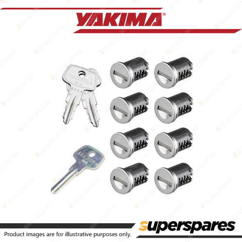 Yakima Replacement SKS Lock Cores Includes 8 SKS Cores and 2 Matching Keys