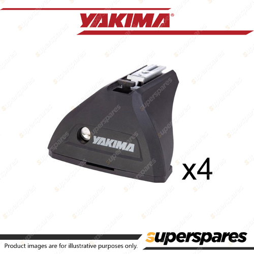 Yakima TimberLine FX Legs Pack of 4 - Roof Rack Accessories ASA Plastic