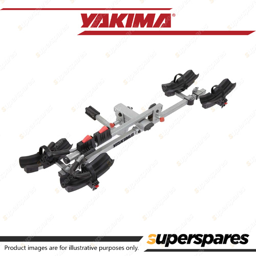 Yakima TwoTimer - Tray Hitch Bike Rack Transport Two Bikes L127 x W61 x H46cm