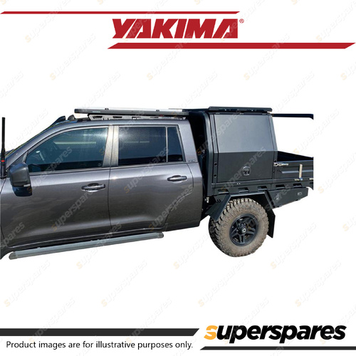 Yakima Platform A 1240x1530mm & RuggedLine for Toyota Landcruiser 200 4dr 07-21