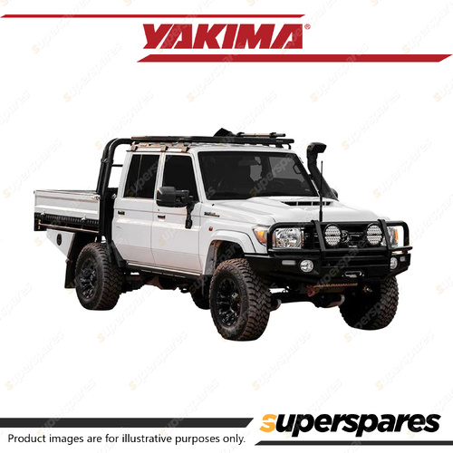 Yakima Platform B 1380x1530mm & RuggedLine Kit for Toyota Landcruiser 79 12-On