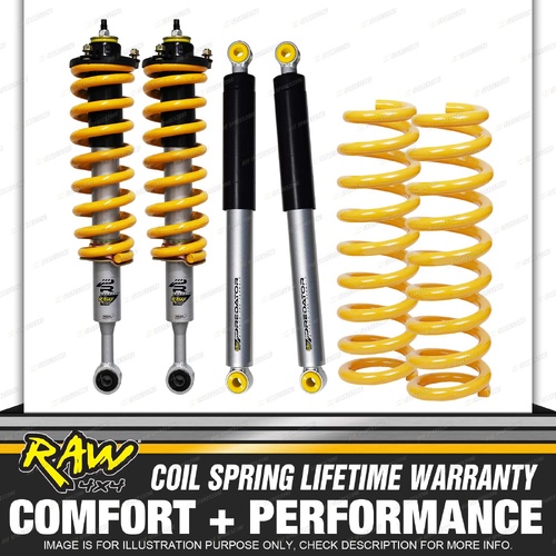 RAW 4x4 2"50MM SUSPENSION LIFT KIT for NISSAN NAVARA NP300 14-ON 150KG