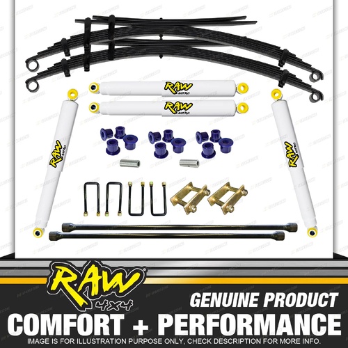 RAW Shock Torsion Bars Leaf Springs for MAZDA B2500 B2600 2"50mm Lift Kit 400KG