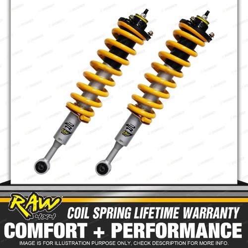 RAW 4x4 Pre Assembled Strut for NISSAN NAVARA D40 06-ON 2"50mm Lift Kit Nitro