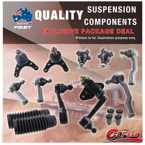 9 Tie Rod End Ball Joint Idler Pitman Centre rod for Toyota Corolla KE35 74-81